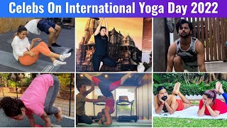 Jasmin Bhasin, Rashami Desai, Drashti Dhami, Shraddha, Nia Sharma & Others On International Yoga Day