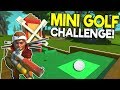 SPUD GUN MINI GOLF CHALLENGE! - Scrap Mechanic Gameplay - Best Golf Builds