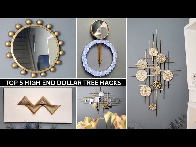 DOLLAR TREE DIY HOME DECOR IDEAS, CHANEL DUPE