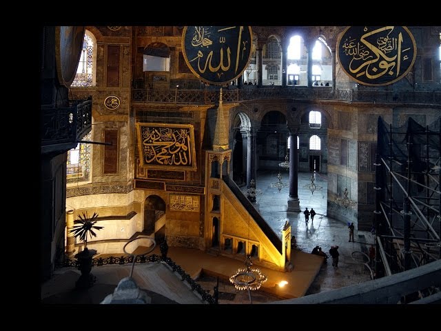 Hagia Sophia as a mosque class=