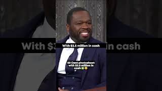 50 Cent Posed For A Photoshoot With 3.5 Million In Cash