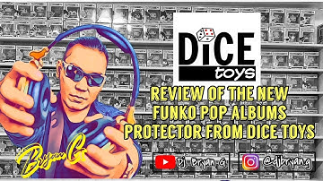 New Protectors for Funko Pop Albums From Dice Toys