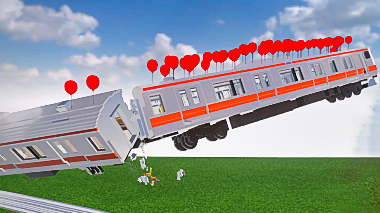 Летающий поезд - Teardown