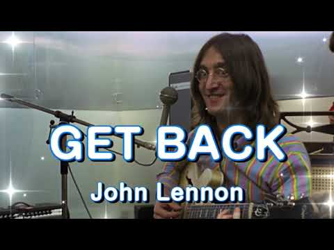 GET BACK John Lennon