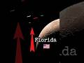 Florida 🇺🇸 Oggetto sconosciuto passa vicino la luna.  2026