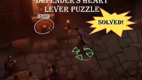 Guide to Defenders Heart lever Puzzle in Woljif Jail Room WOTR