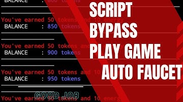 SCRIPT BYPASS PLAY GAME || AUTO FAUCET || DJFAUCET