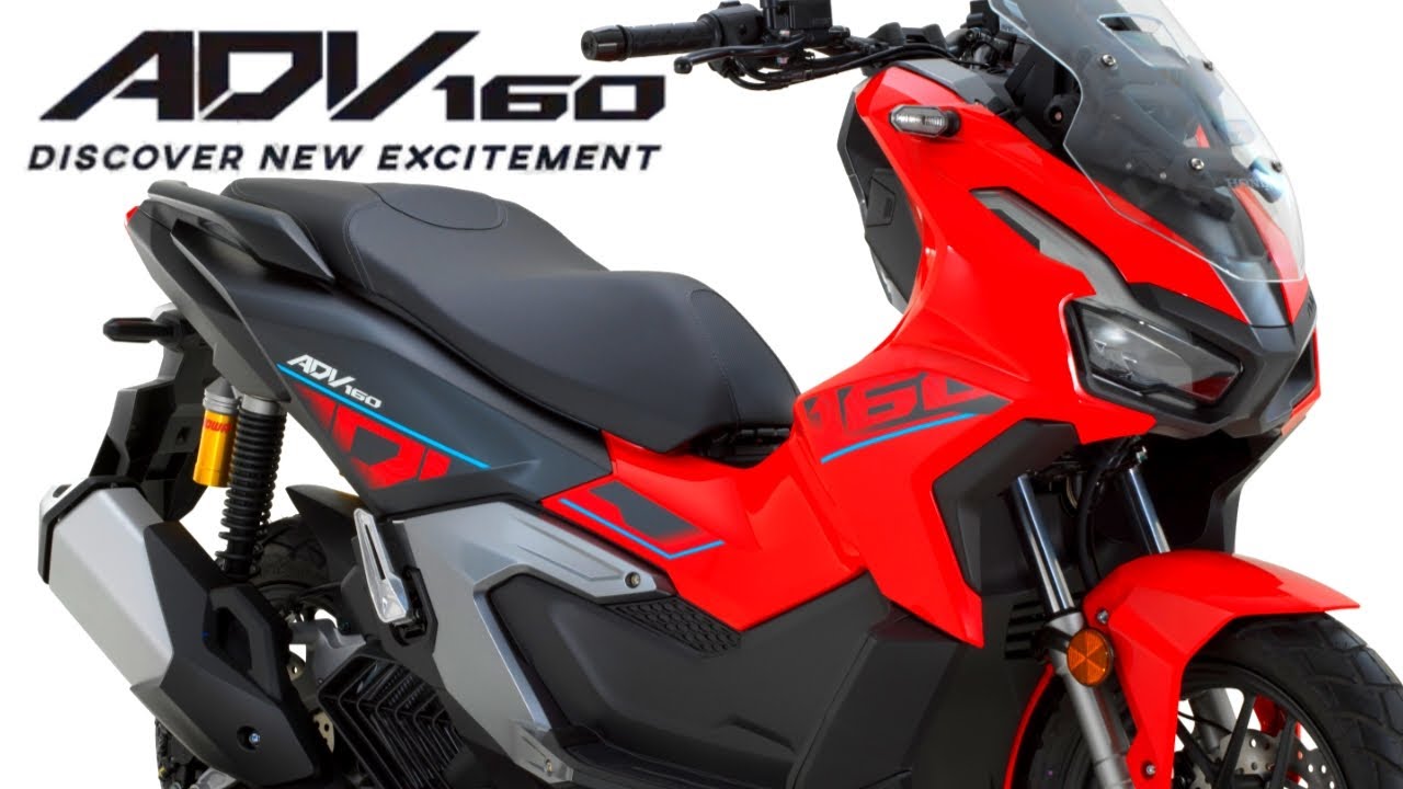 New 2025 Honda ADV 160 in Red - The ULTIMATE Adventure Bike for ...