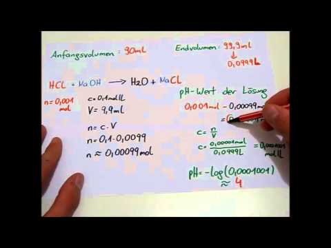 Video: Welcher Indikator ist für die Titration von HCl und NaOH geeignet?