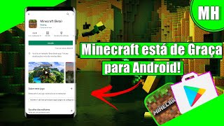 Minecraft está de graça na Google Play Store; Saiba como baixar! Minecraft  está de graça na Google Play Store, promoção começou na madrugada de 9 de  maio e não tem dota para