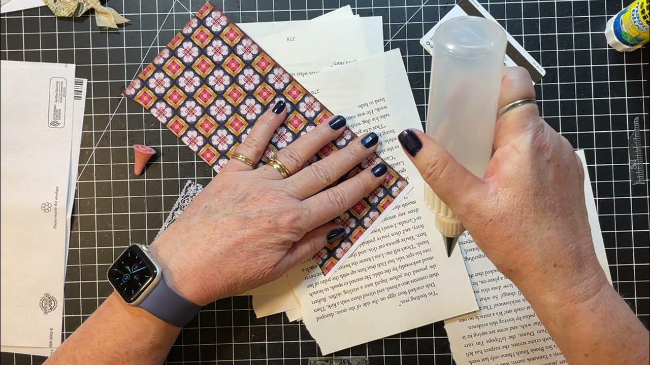 roxysweeklychallenge Tutorial Fun ways to recycle junk mail