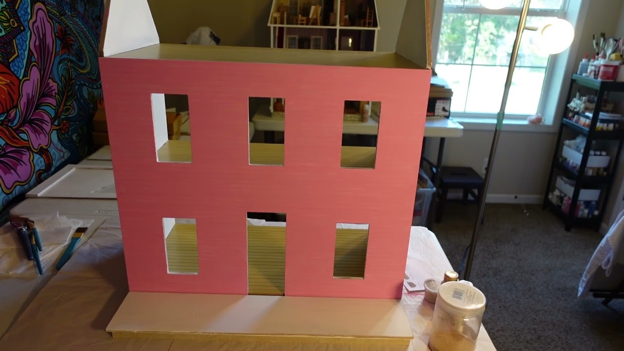 PART 5- VERMONT FARMHOUSE JR.- COMPLETING THE FOUNDATION & ATTACHING THE HOUSE TO IT + LIGHTING TIPS