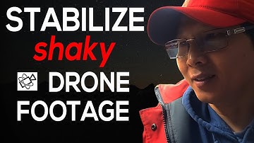 How to STABILIZE SHAKY Drone FOOTAGE (with FREE GYROFLOW SOFTWARE)