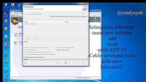 Cara Mudah Instal Android Eclipse