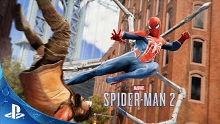 Spider-man 2 Circus Fight scene and venom entry 4K gameplay