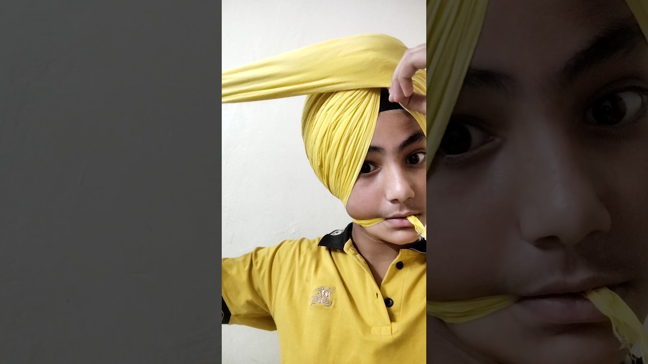Punjabi Turban boy LIKE AND SHARE # trending # turban # video # yt #