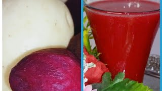 BeetrootJuice with guavaعصير الشمندر (البنجر بالجوافه) فوايده رهيبه جداااااااااااااا ️