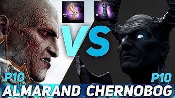Almarand P10 VS Chernobog P10 - Max melee, range & element res. | Dawn of Titans