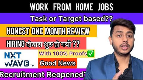 IS HIRING OPEN OR CLOSED?? | NXTWAVE ONE MONTH JOURNEY | HONEST REVIEW