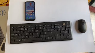 Wireless keyboard and mouse connect to mobile | 🛜⌨️😎