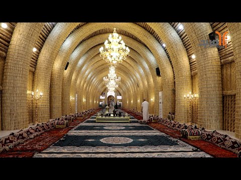 مضيف من القصب بطول 56 مترا بالبصرة