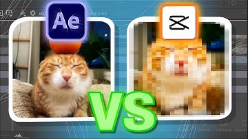 I remade an AFTER EFFECTS EDIT on CAPCUT