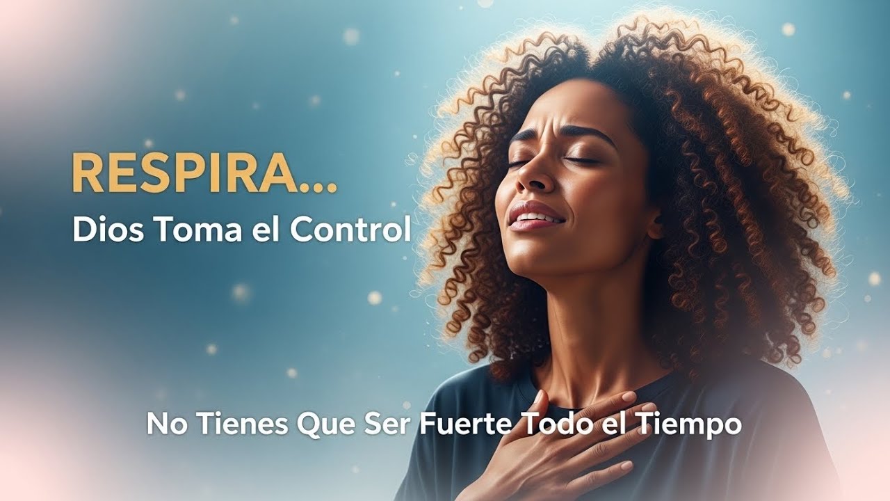 Respira - Dios Toma el Contro l No tienes que ser fuerte todo el tiempo. Este año tú descansas.