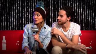 Us the Duo Backstage Interview - NYRE 2015