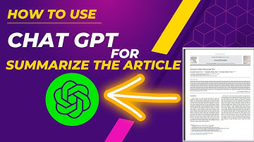 How to use chat gpt for summarize the academic journal articles