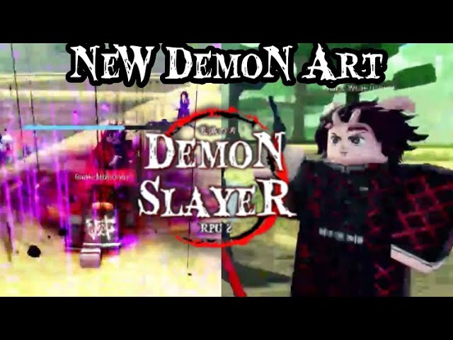 HALLOWEEN] Demon Slayer RPG 2 NEW DEMON ART + CODES !!!! 