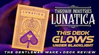 THESE CARDS GLOW UNDER BLACKLIGHT! Lunatica Deck Review - GIVEAWAY CLOSED - From Thirdway Industries