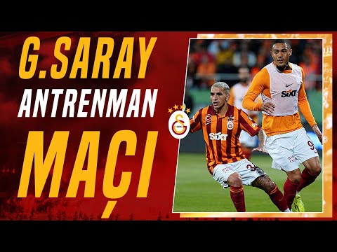 Süper Kupa Maçının Yarıda Kalmasından Sonra Galatasaray Antrenman Maçı Yaptı