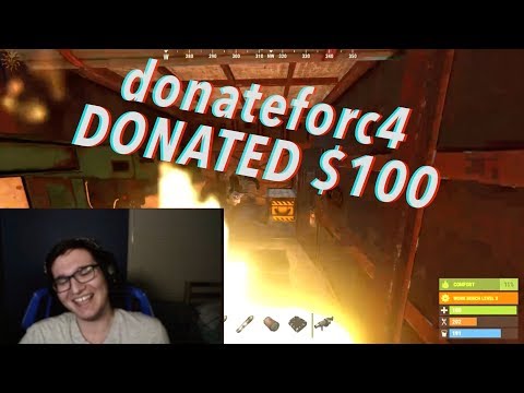 DONATING $100 To See STREAMERS C4 Their OWN BASE!