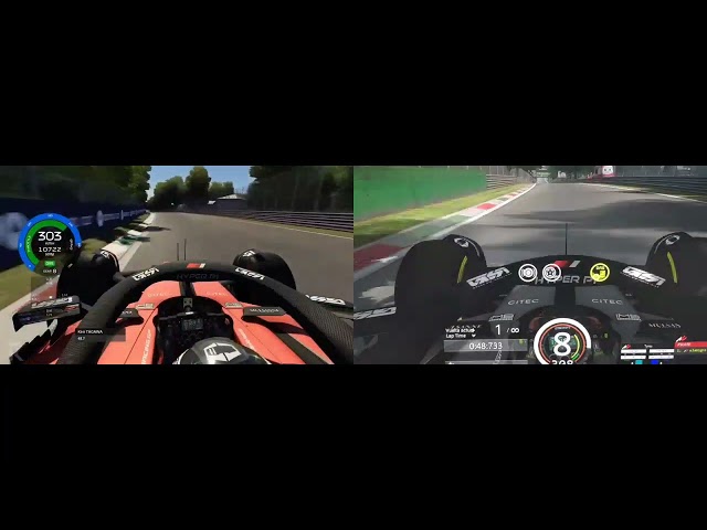 Fórmula hybrid 2023 monza.Ken Tagawa VS Dany14.( 1.20.500 ),Fórmula hybrid 2023,Monza (Asseto Corsa) class=