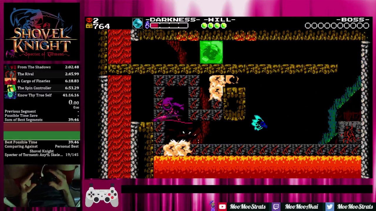 Shovel Knight Specter of Torment Any Skeletal Sentry Route Tutorial