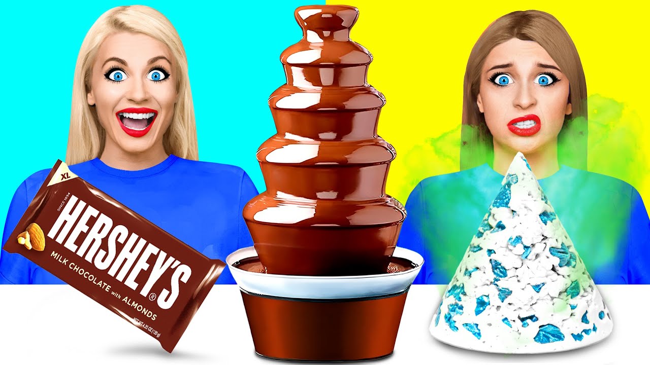 Шоколадный Фонтан Челлендж | Вкусные Кухонные Лайфхаки c TeenDO Challenge
