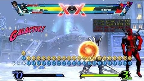 UMvC3 Taskmaster tag into Doom double super combo concept ft Strider