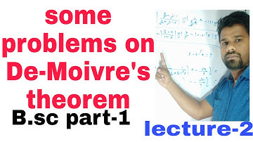 For- B.Sc part-1 maths,BRABU Muz,Degree Level Trigonometry DasGupta,LaljiPrasad,De-Moivre