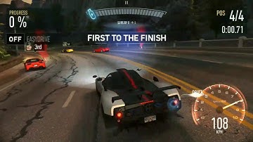 Need for speed | pursuit legends | rush hour | swiftwater damage climb, Day | pagani Zonda cinque
