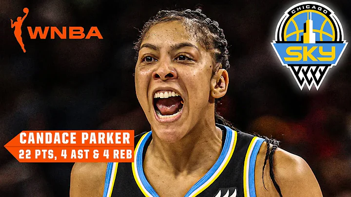 Candace Parker was UNSTOPPABLE against the Sun  22...