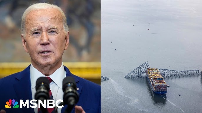 Biden Discusses Response To Baltimore Bridge Collapse