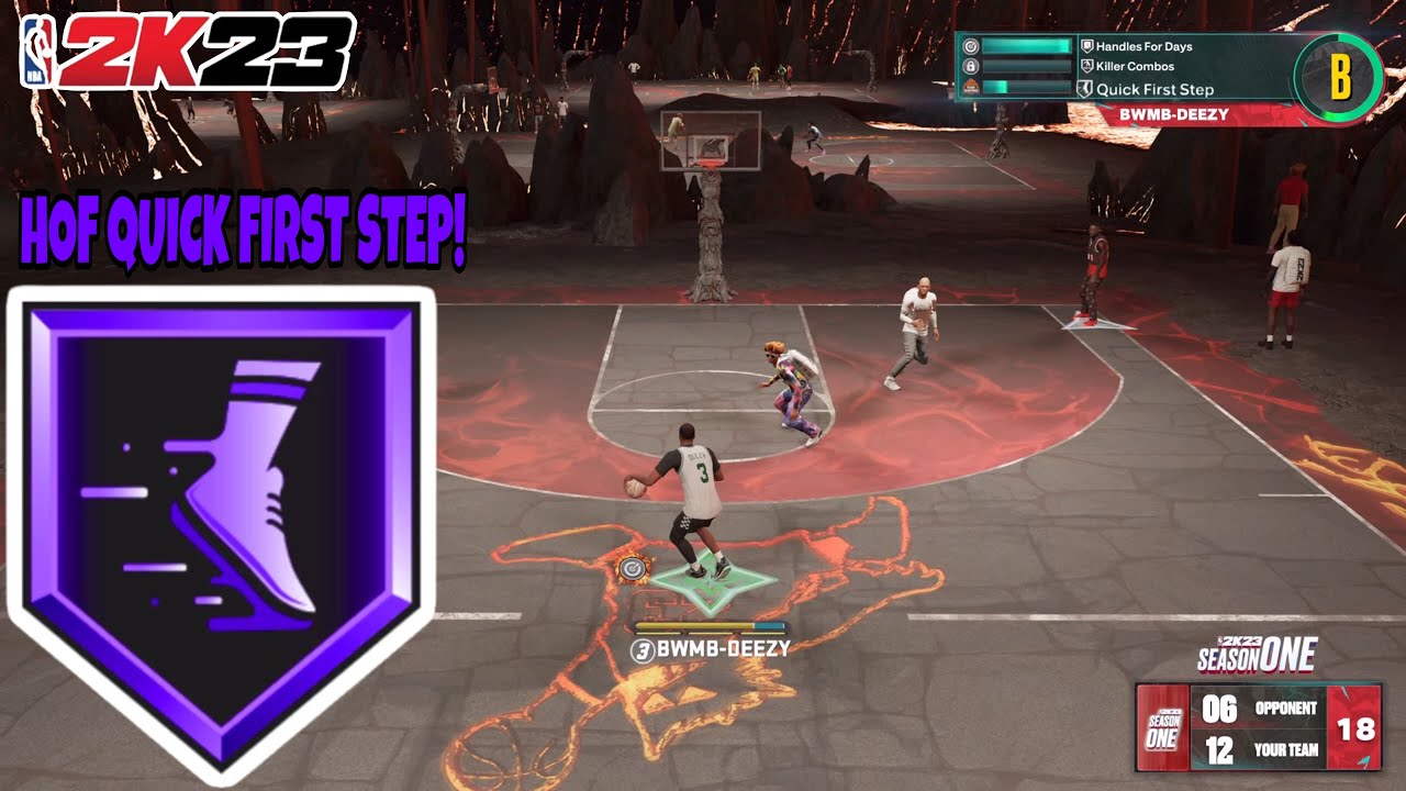 The POWER of HOF QUICK FIRST STEP BADGE in NBA 2K23! Hall of Fame Quick
