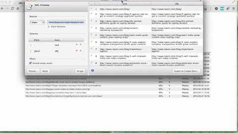 How to Scrape a Sitemap For Content Inventory