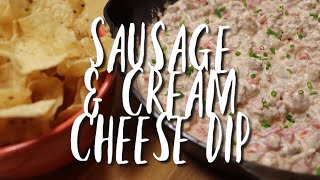 Sausage & Cream Cheese Dip | Easy Sausage Cream Cheese Dip Recipe | MOLCS Easy Recipes