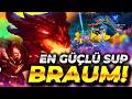 METANIN EN İYİ SUPPORTU!/WILD RIFT BRAUM GAMEPLAY
