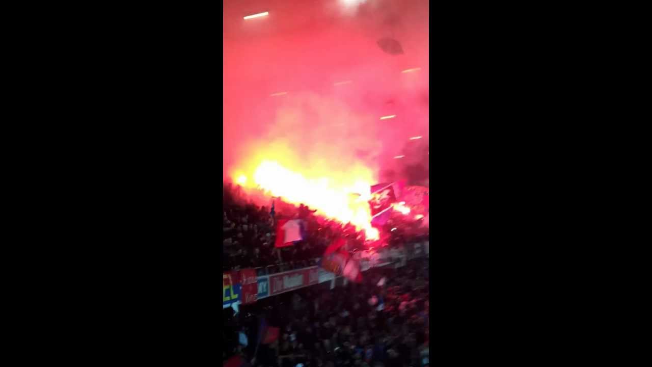 Fc Basel Fans nach Cup Final Sieg