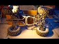 Restaurare ATV - Partea 9 - Sablarea si Vopsirea Sasiului Pentru Instalarea Motorului