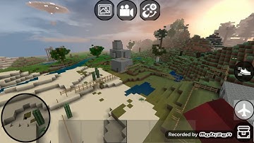 Mini block craft 3D. Amazing multi piston door.