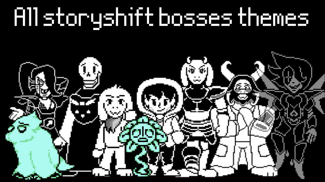 Al storyshift bosses themes (please see the description)