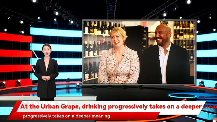 At the Urban Grape, drinking progressively takes o...